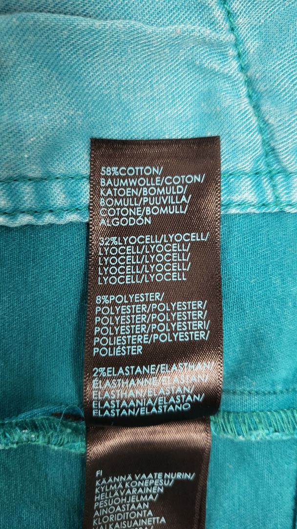 Liverpool Teal Stretch Denim Jacket (14)