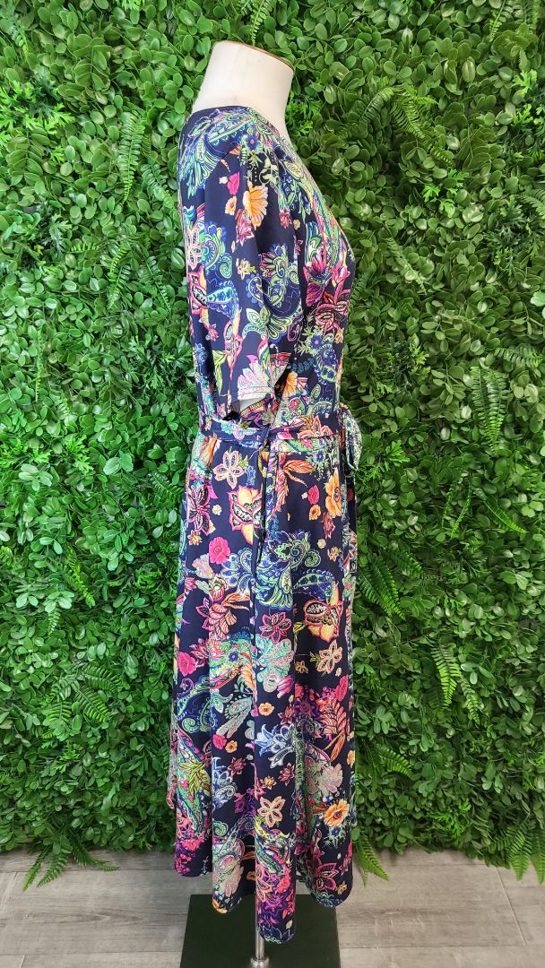 Popsy Print Midi Dress BNWT (18)