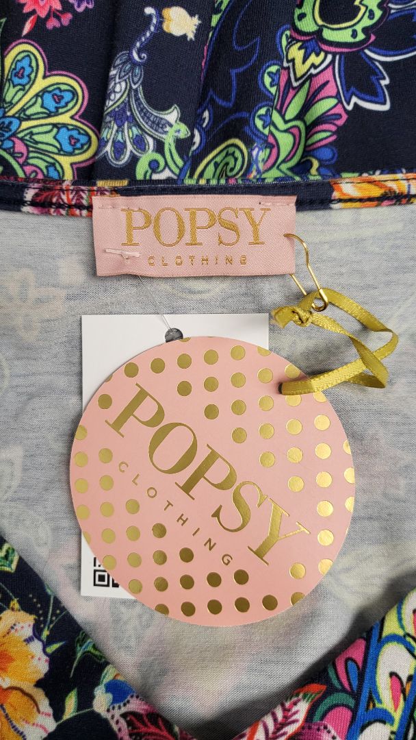 Popsy Print Midi Dress BNWT (18)