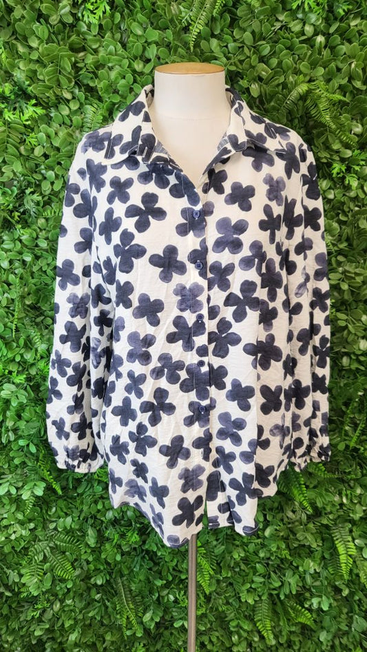 Stella+Gemma Daisy Print Shirt (12)