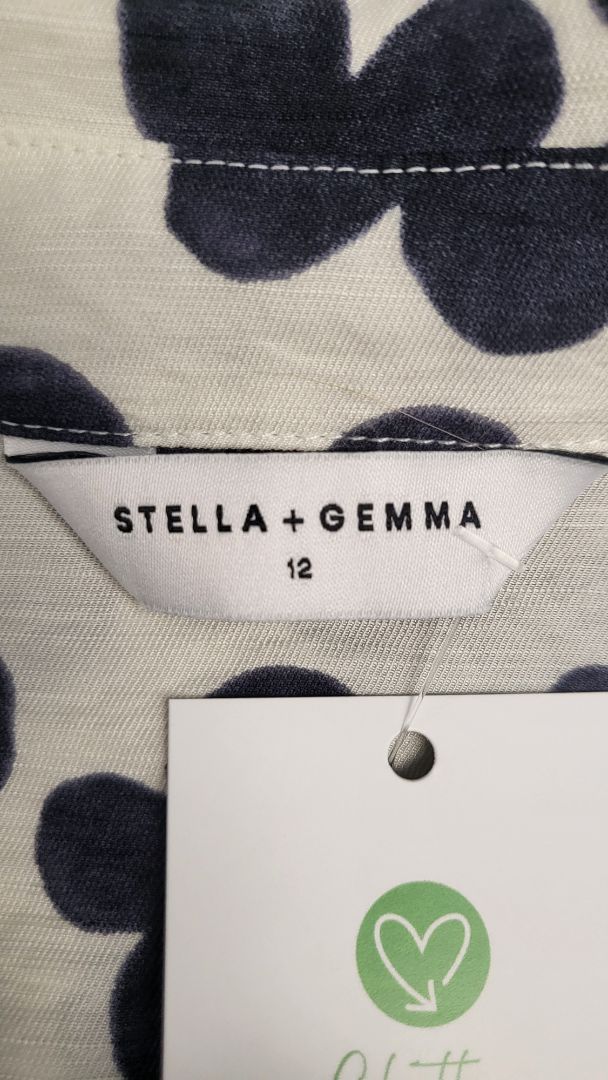 Stella+Gemma Daisy Print Shirt (12)