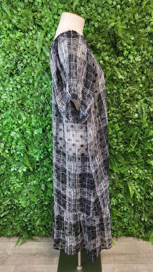 Two ByTwo Print Sheer Dress (14)