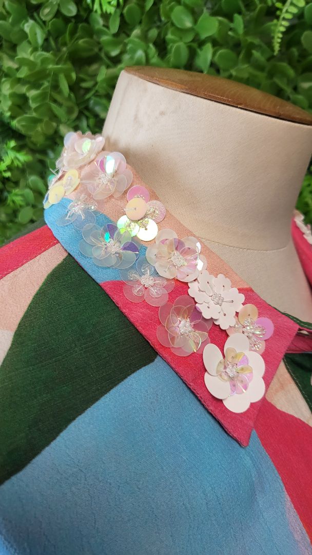 Essentiel Multi Applique Shirt (14-16)