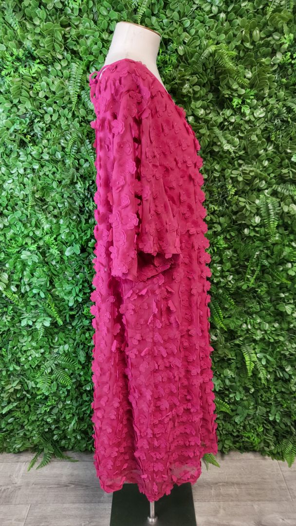 TS Fushia Appliqués Dress (24)