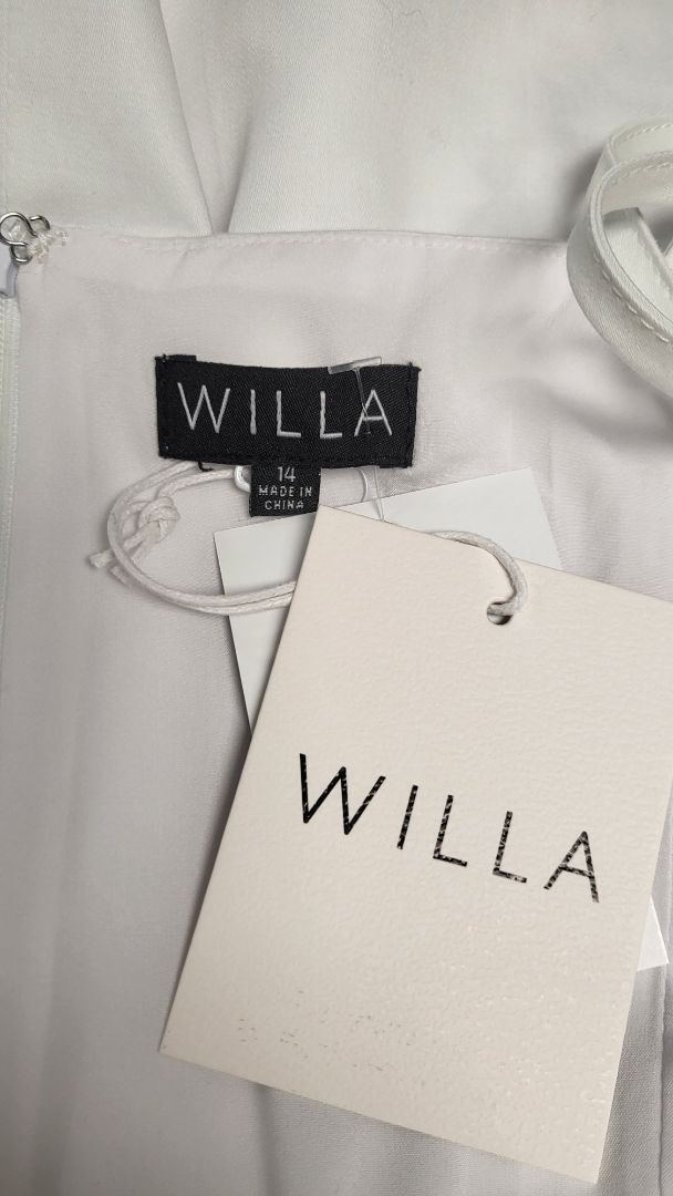 Willa White Alva Dress BNWT (14)