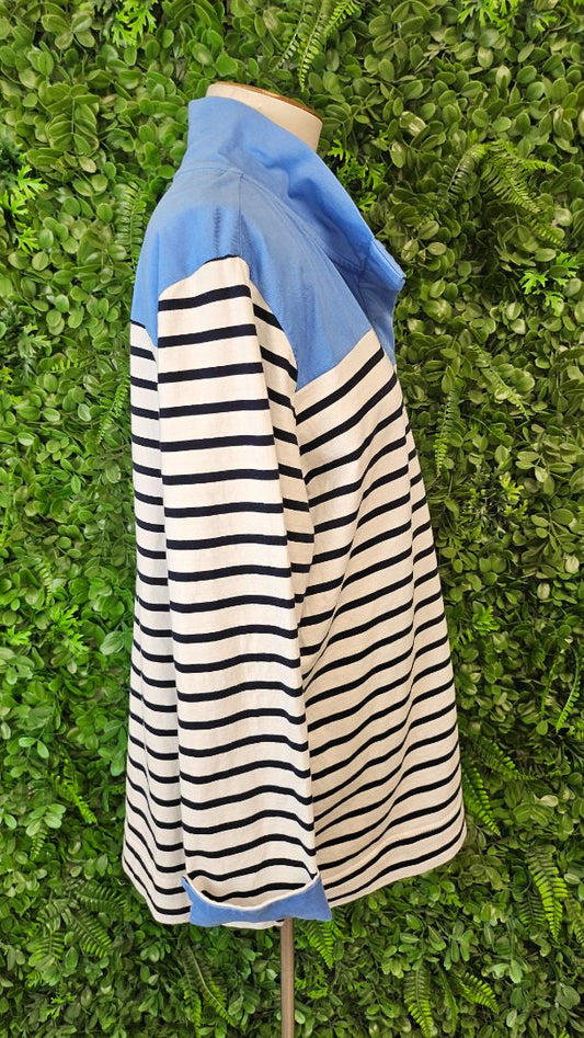 Charlie Jane Stripe Blue Pullover (16)