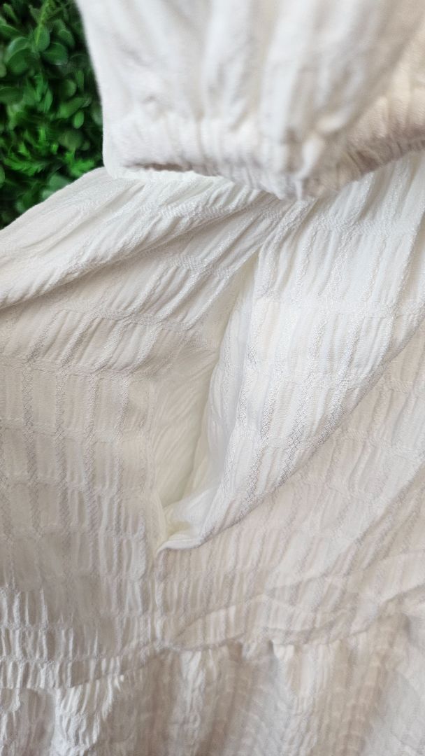 Addison White Baby Doll Dress BNWT (14)