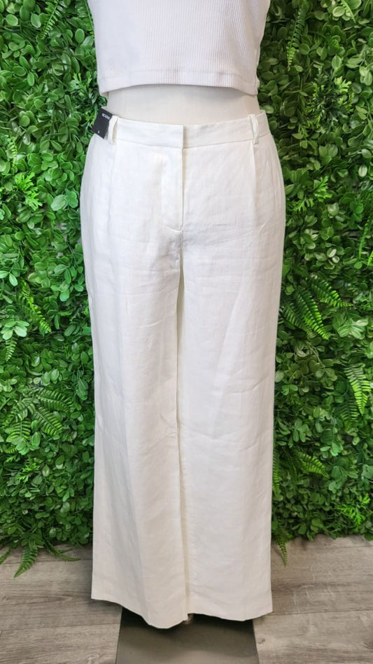 Next Off White Linen Pant BNWT (8)