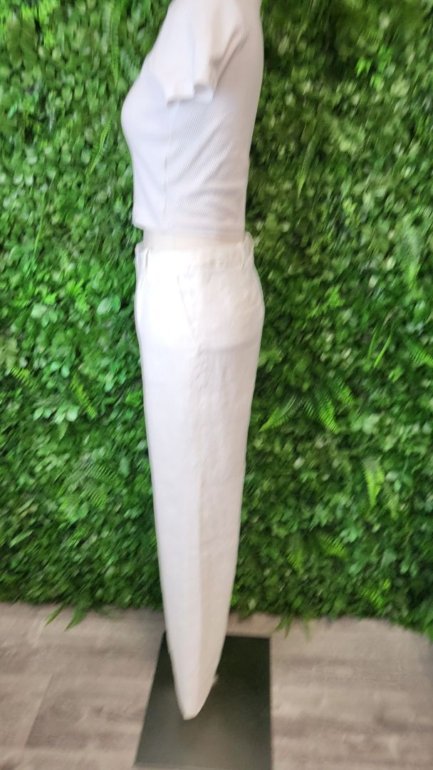 Next Off White Linen Pant BNWT (8)