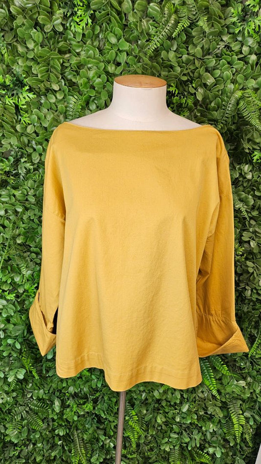Kowtow Mustard ShiftTop (14)