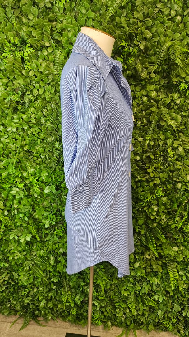 Zara Blue Tunic Top (8)