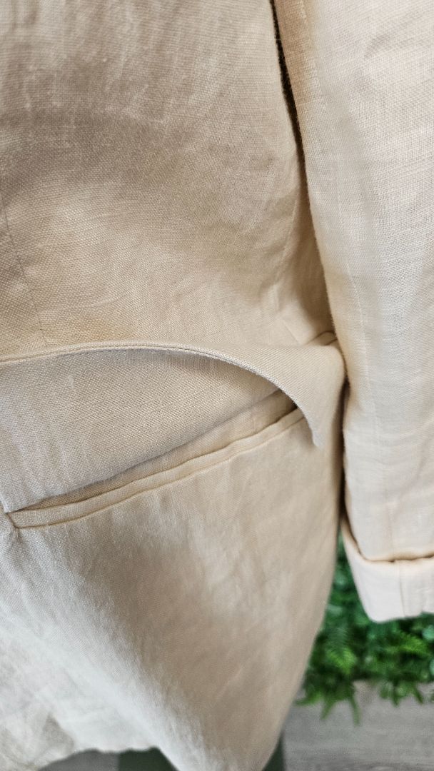 Eb & Ive Buttercup Linen Blazer (10)