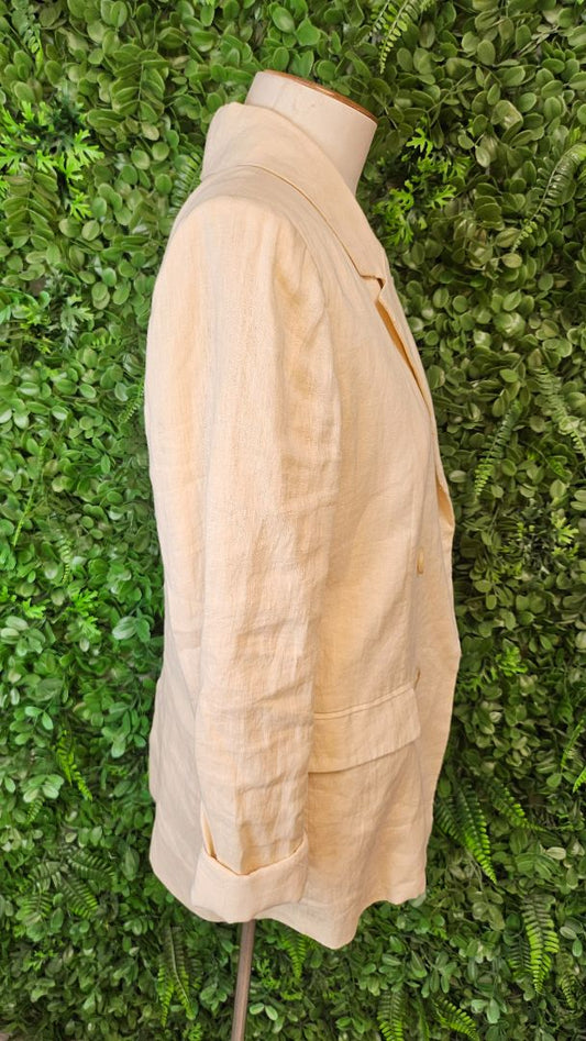 Eb & Ive Buttercup Linen Blazer (10)