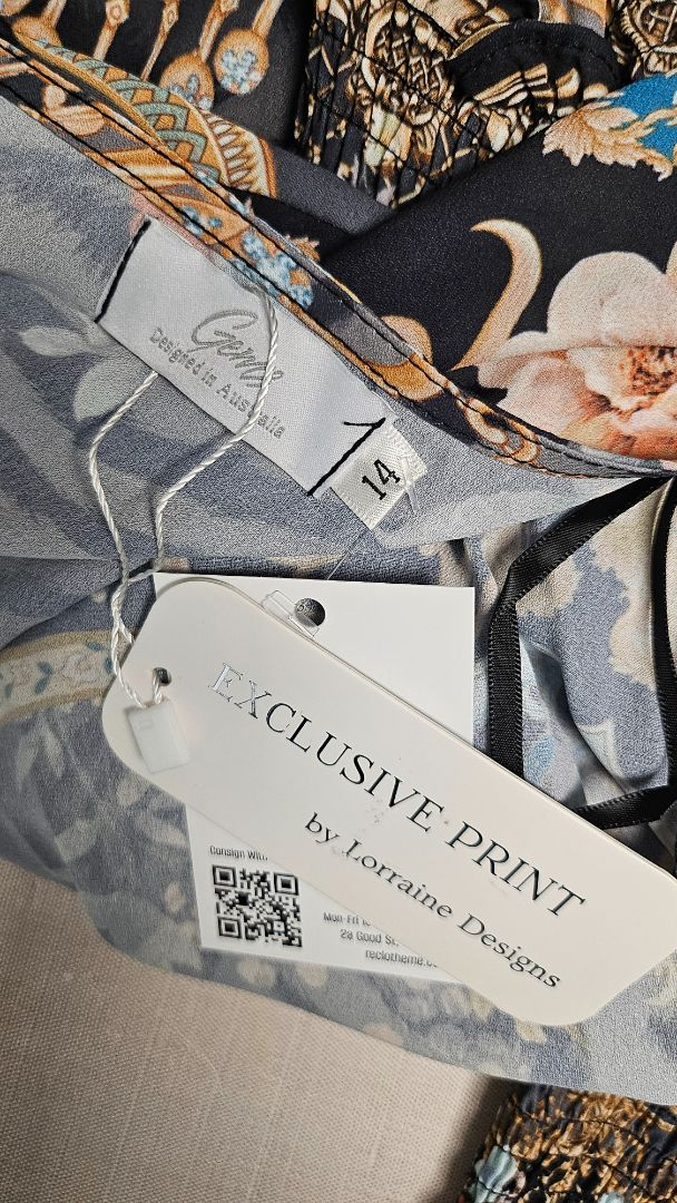 Gems Print Bejewelled Dress BNWT (14)