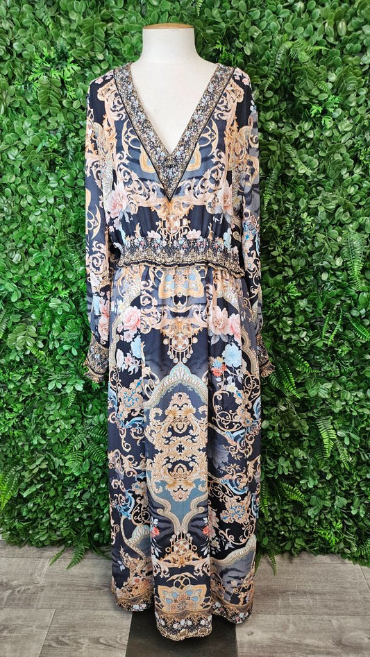 Gems Print Bejewelled Dress BNWT (14)