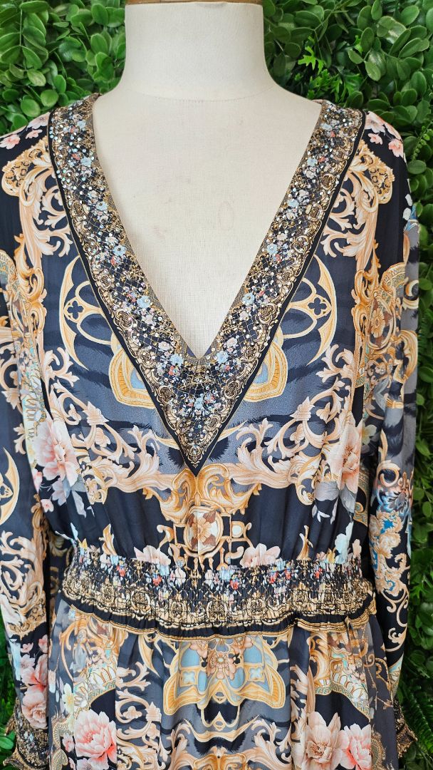 Gems Print Bejewelled Dress BNWT (14)