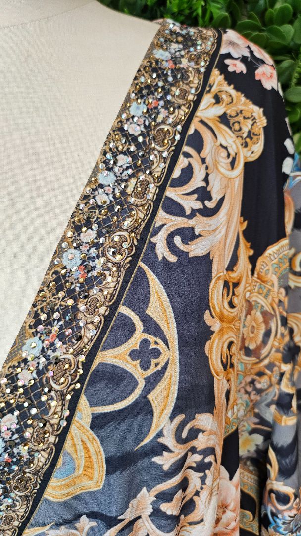 Gems Print Bejewelled Dress BNWT (14)