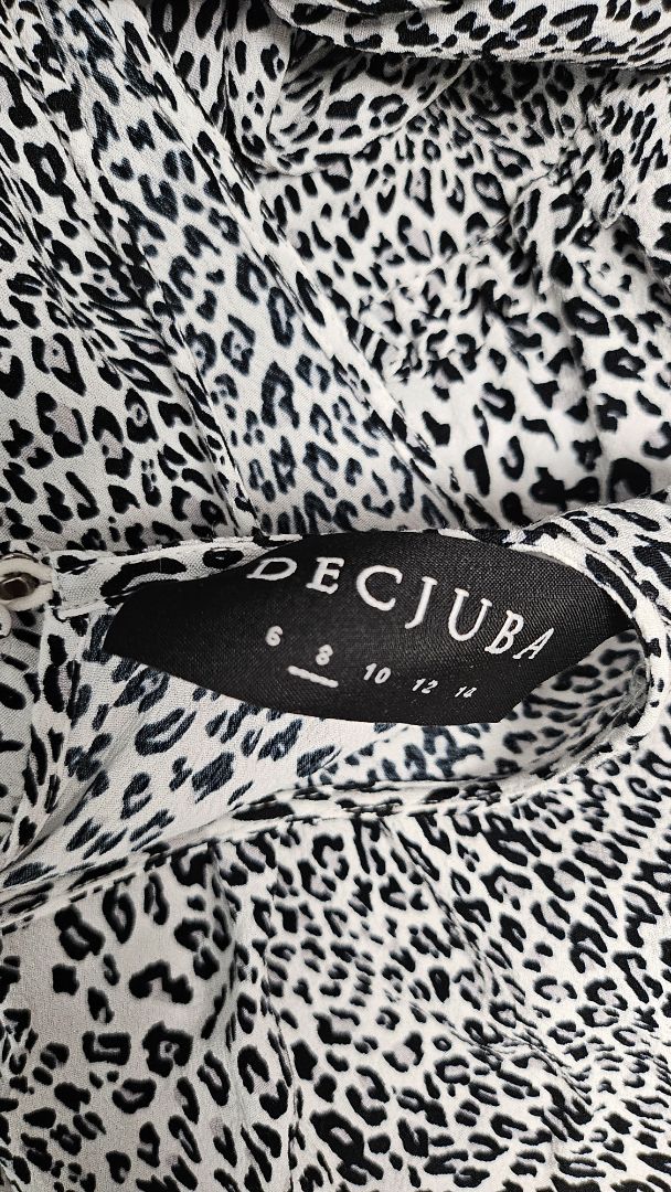 Decujuba  Animal Print Dress (8)