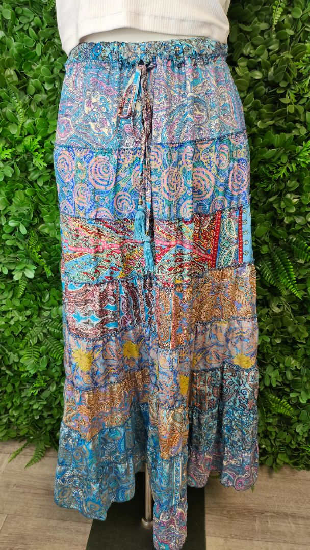 Cienna Multi Print Skirt (14-16)