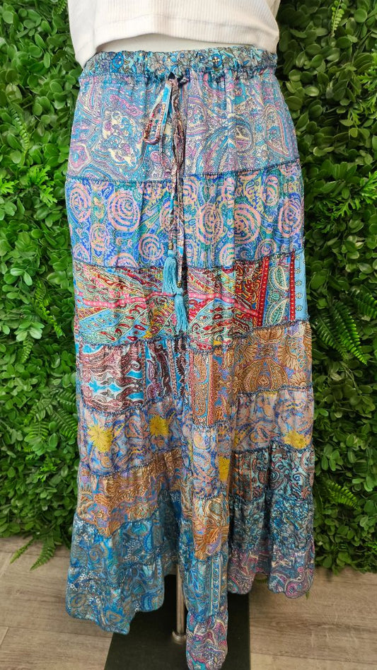 Cienna Multi Print Skirt (14-16)