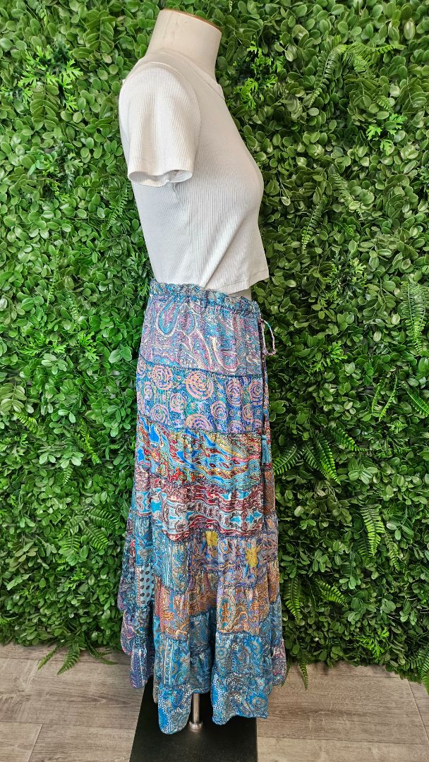 Cienna Multi Print Skirt (14-16)