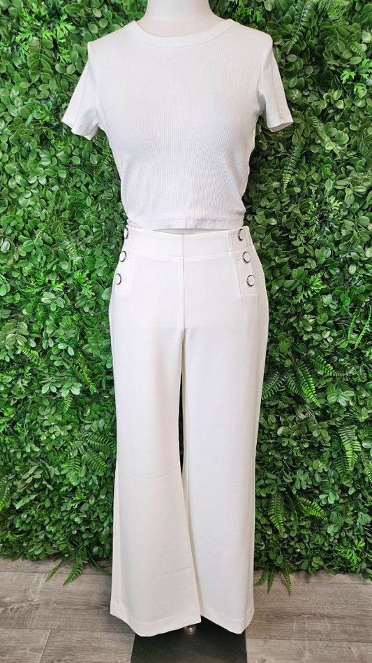 Principles Cream Sailor Pants (8)