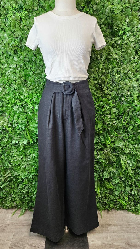 Fate + Becker Black Linen Pant (8)