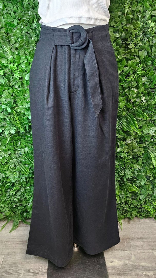 Fate + Becker Black Linen Pant (8)