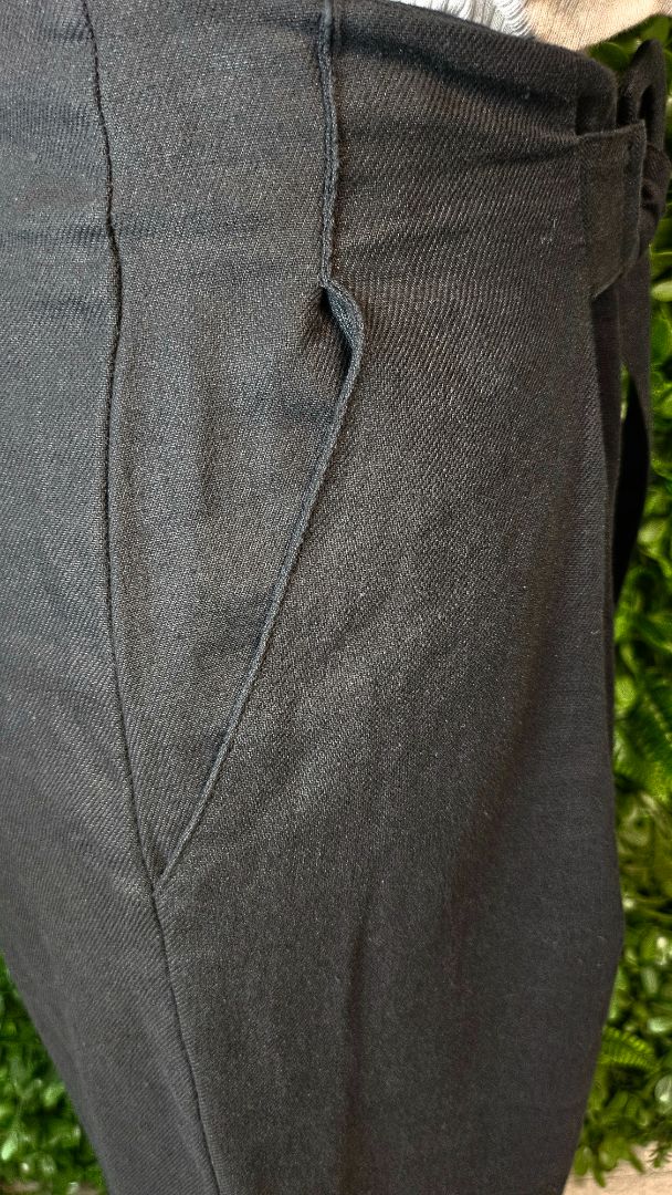 Fate + Becker Black Linen Pant (8)