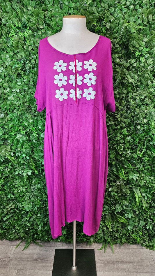 Jellicoe Purple Daisy Dress (16)