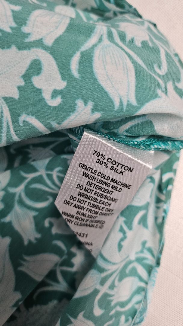 Loobies Story Green Print Blouse (14)