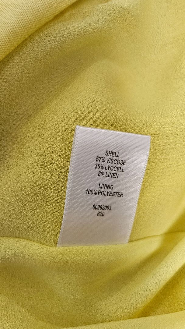 Witchery Yellow Tiered Dress (12)