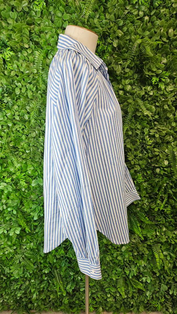 Betty Basics Striped Classic Shirt (10)