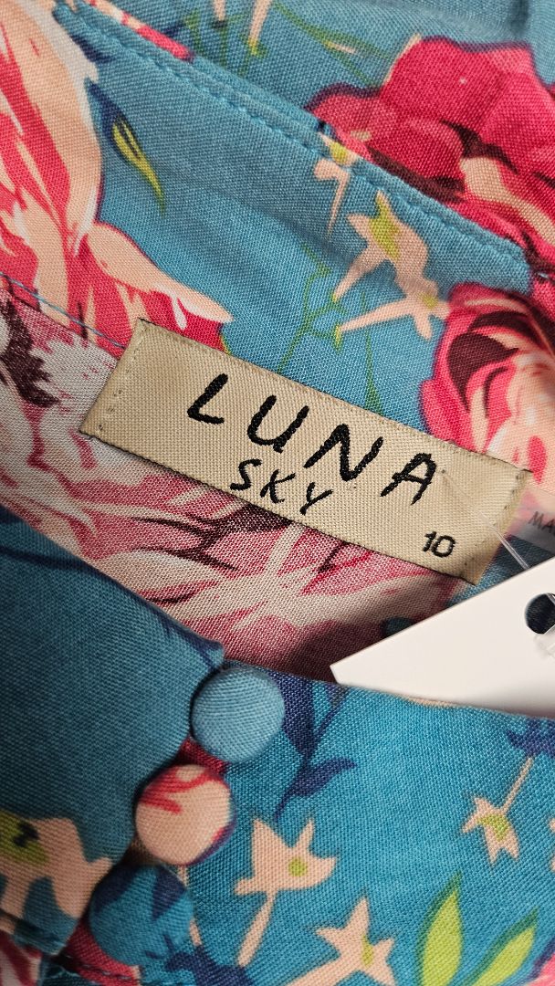 Luna Sky Floral Boho Blouse (10)