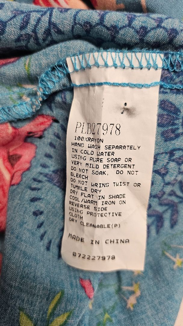 Luna Sky Floral Boho Blouse (10)