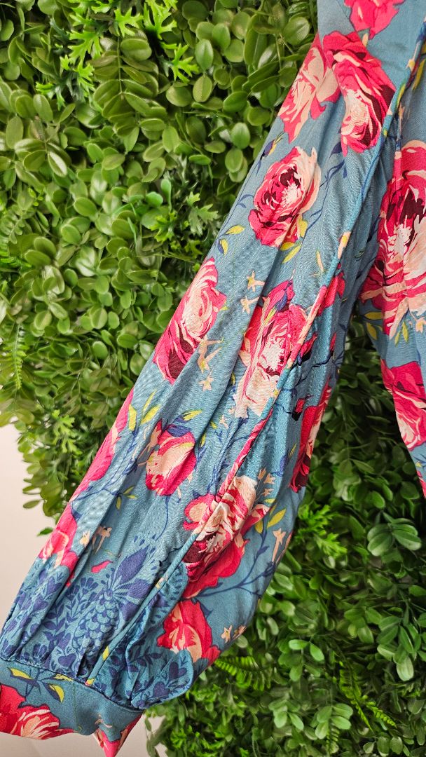 Luna Sky Floral Boho Blouse (10)
