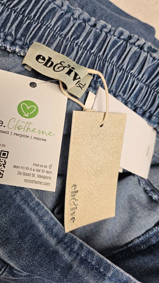 Eb&Ive Light Wash Playa Pant BNWT (16)