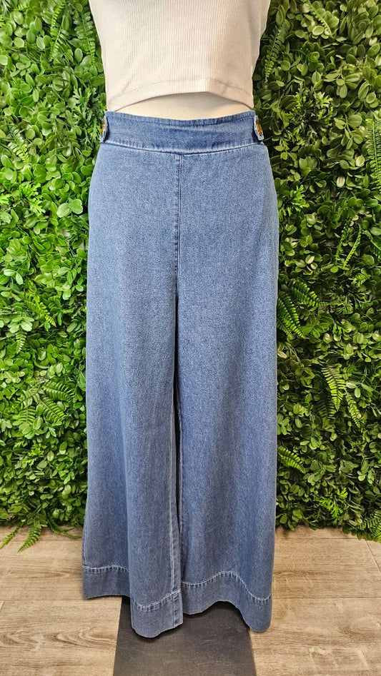 Eb&Ive Light Wash Playa Pant BNWT (16)