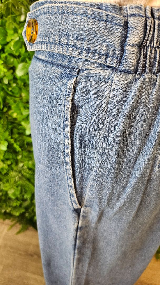 Eb&Ive Light Wash Playa Pant BNWT (16)