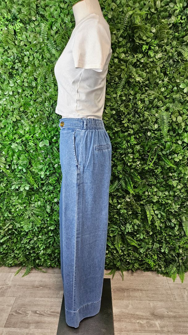 Eb&Ive Light Wash Playa Pant BNWT (16)