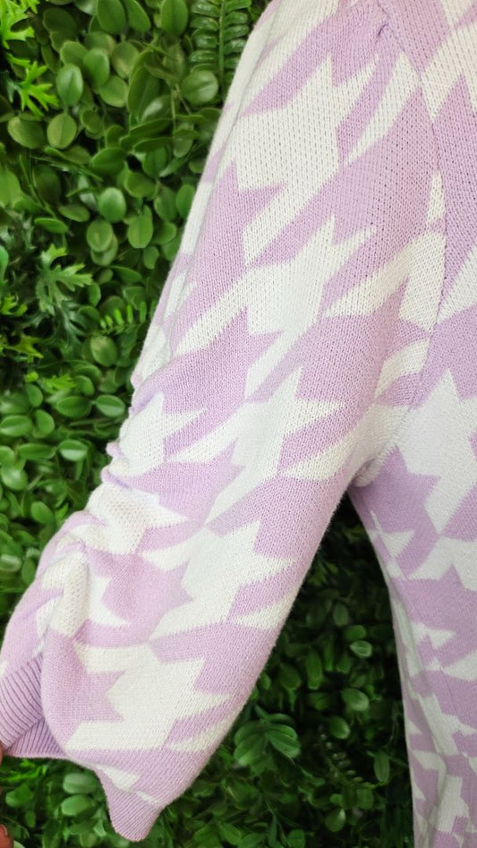 Foil Purple Short Sleeve Knit (10)