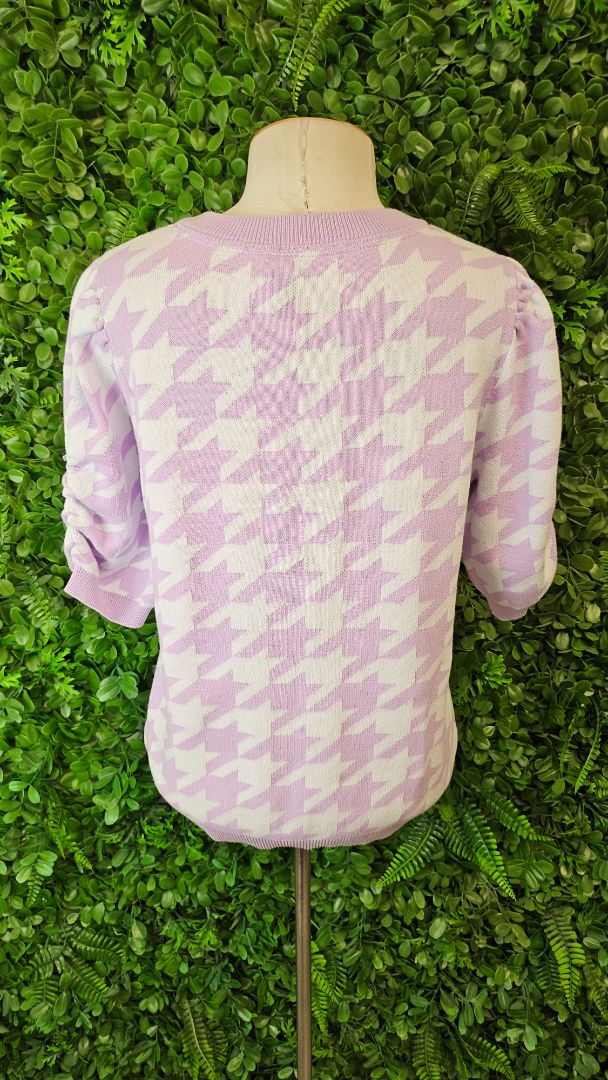 Foil Purple Short Sleeve Knit (10)