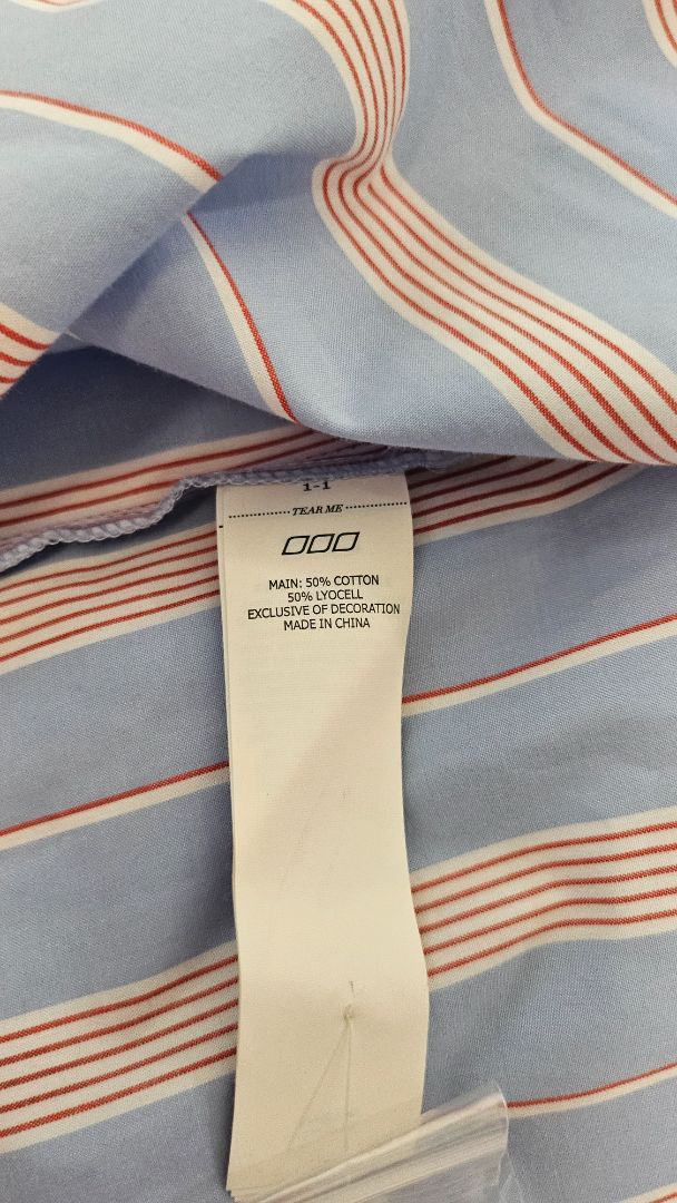 Lorna Jane Stripe Cotton Blend Shirt (18)