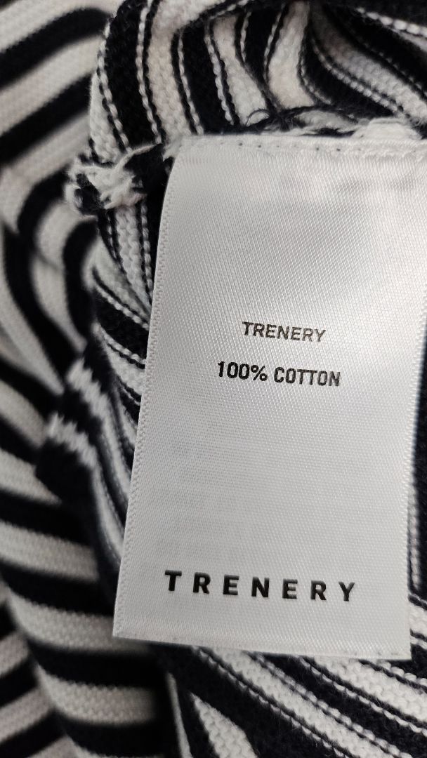 Trenery Striped Tie Front knit (10-12)