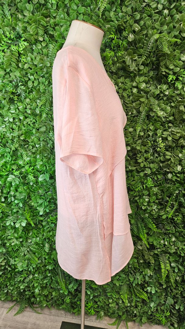 LaMode Pink Layer Top (12)