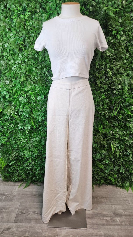 Clothes Oat Wide Leg Pant (14-16)