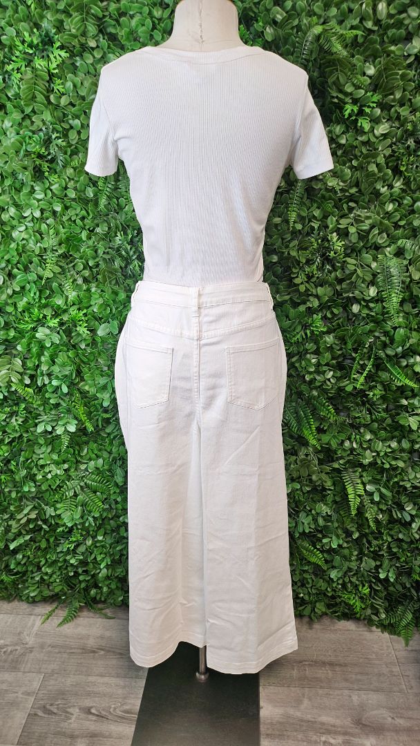 Betty Basics White Tabitha Crop Jean BNWT (14)