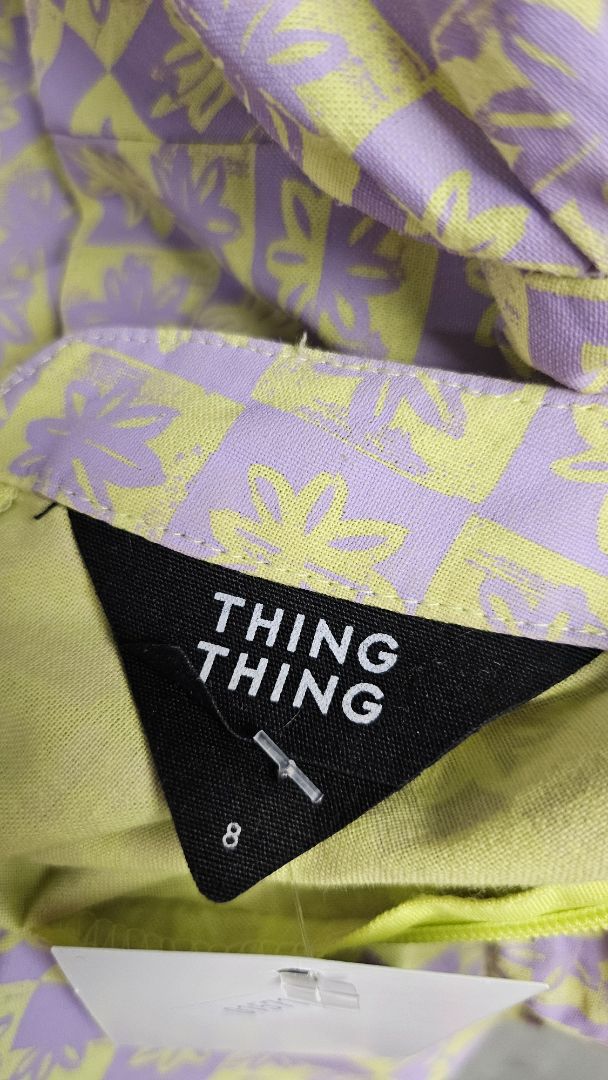 Thing Thing Print Check Dress (8)