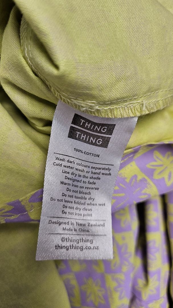 Thing Thing Print Check Dress (8)