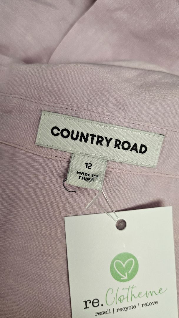 Country Road Lilac Puff Sleeve Dress (12)